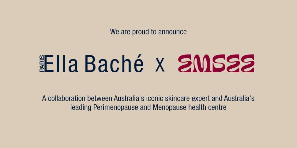 Skincare for Every Stage:  Ella Baché Partners with Emsee to Support Women Through Menopause