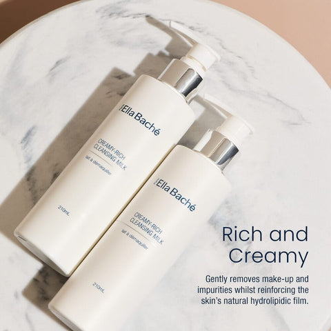 Creamy-Rich Cleansing Milk Facial Cleansers Ella Baché 