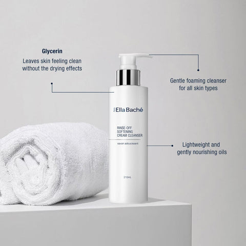 Rinse-Off Softening Cream Cleanser Facial Cleansers Ella Baché 
